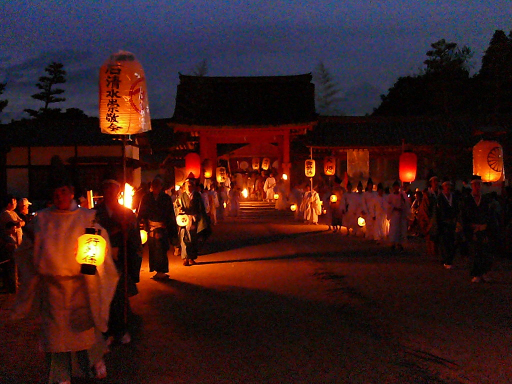 石清水祭還幸②